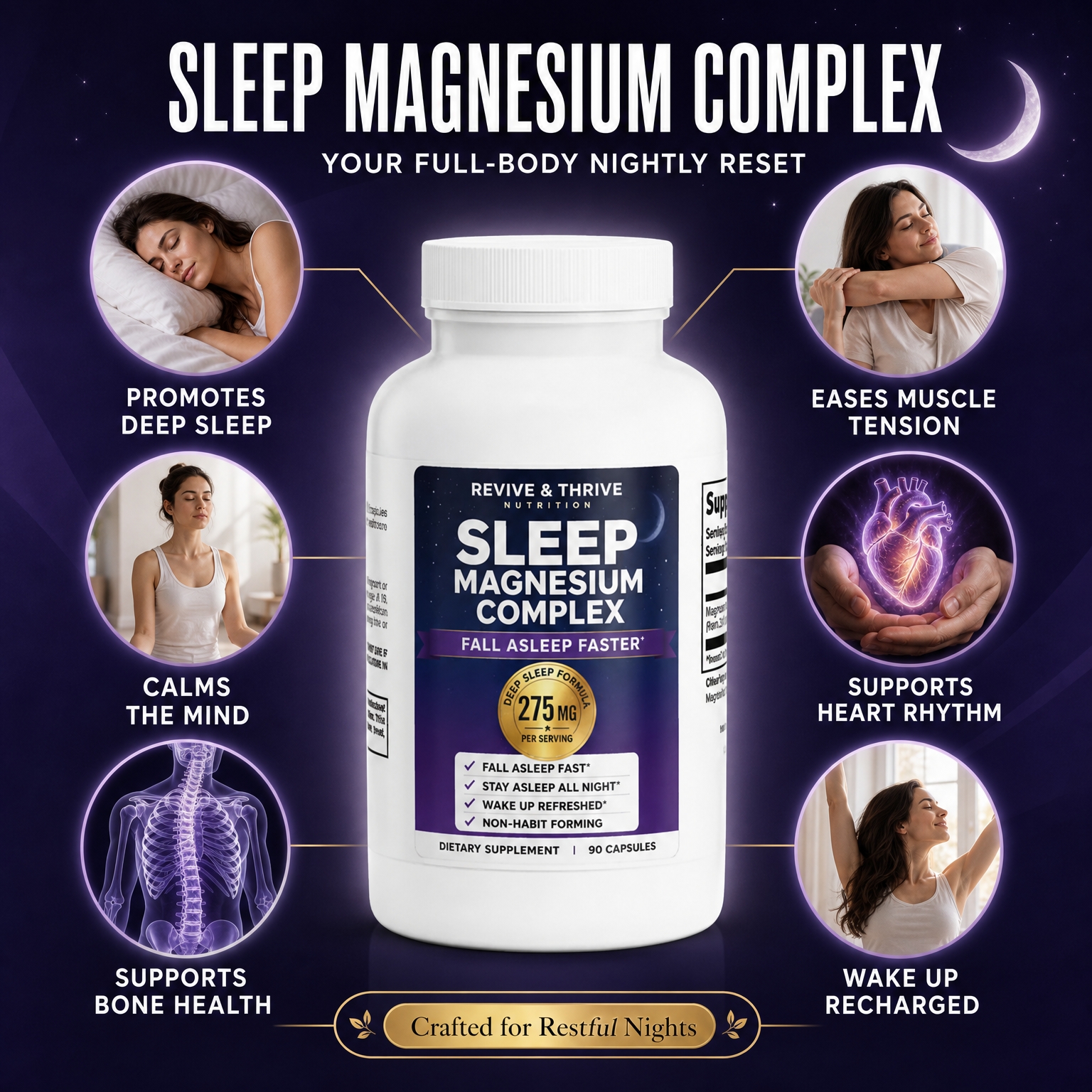Couple sleeping well